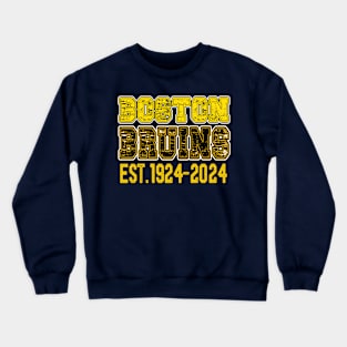 Vintage Bruins Est 1924-2024 Crewneck Sweatshirt